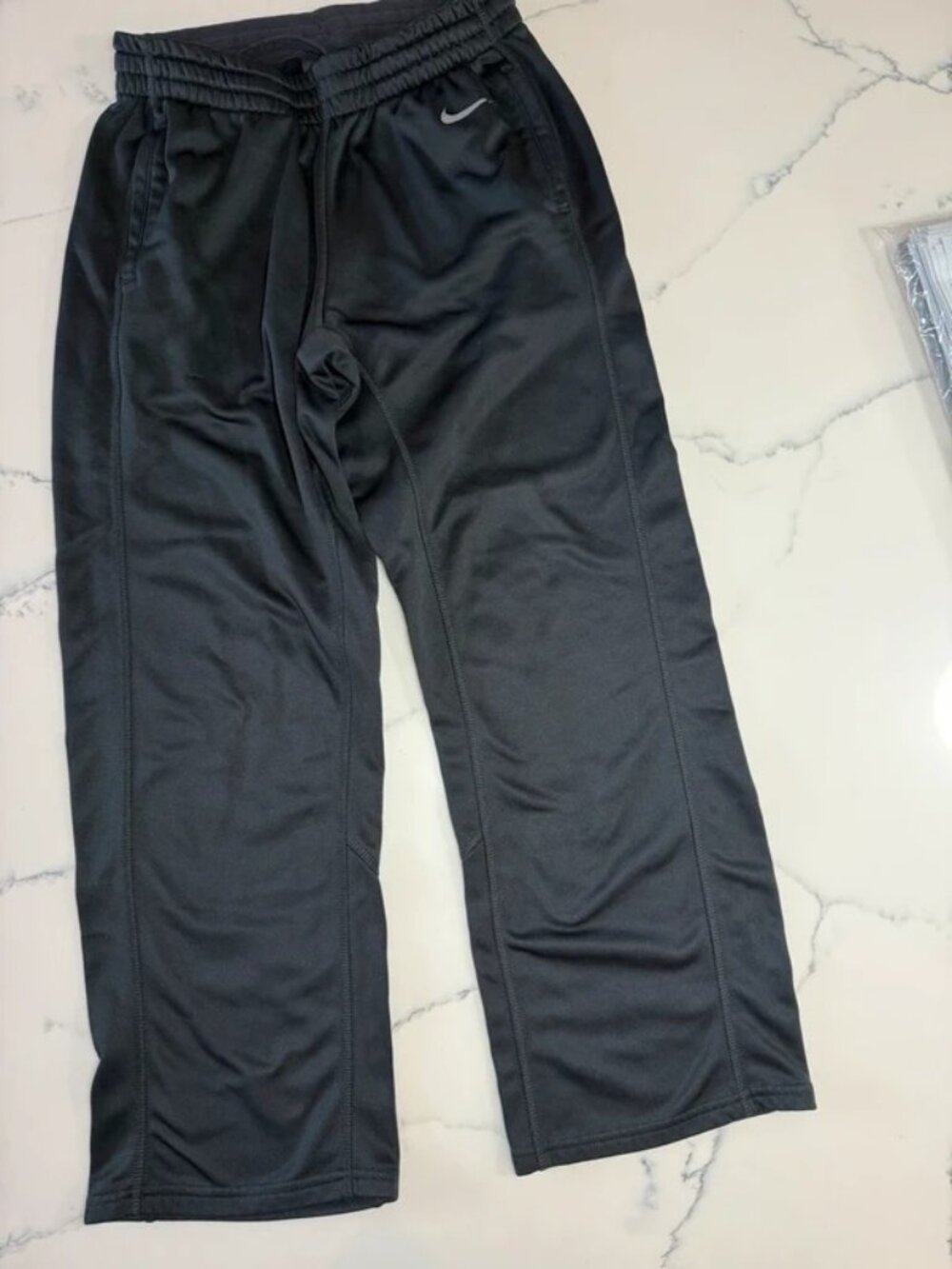 Nike Dri-FIT Black Athletic Pants (Mens S)